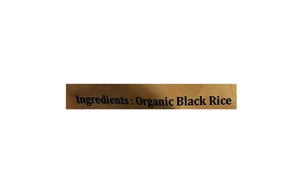 Food 4 You Organic Black Rice    Pack  500 grams